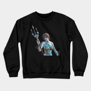 The Pensive Mermaid Crewneck Sweatshirt